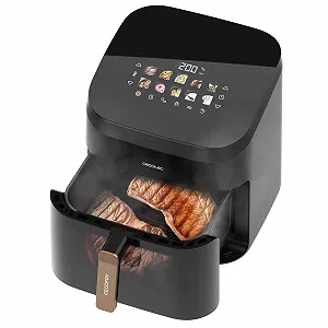 Мультипечь Cecotec Cecofry & Grill Smokin' 8500 8.5 л Гриль Двойной нагрев Коптильня 2200 Вт 40-200 °C 10 меню synthetic.ua - Фото 1