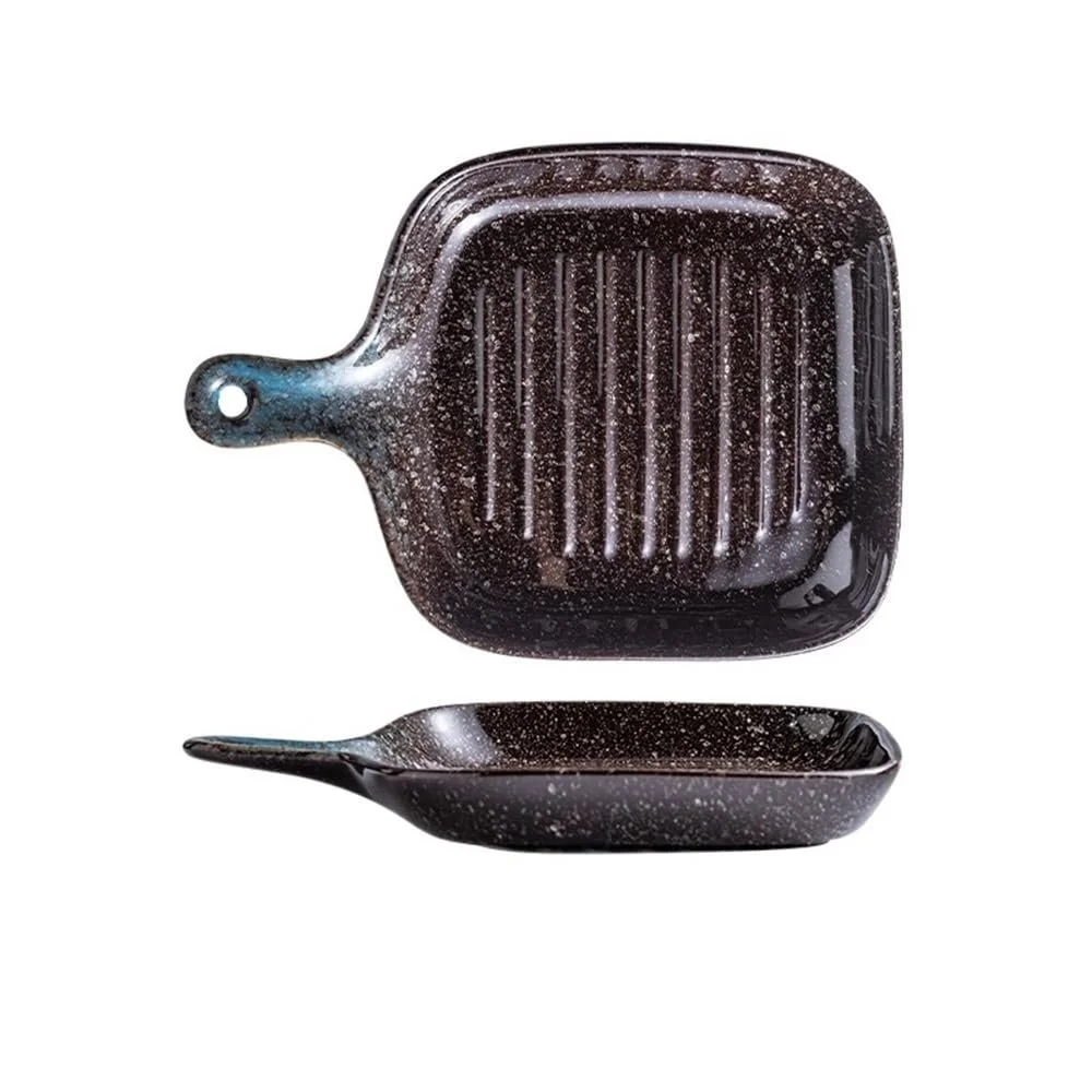 Форма для запекания лазаньи керамическая термостойкая плоская, фото №3 Форма для запекания лазаньи керамическая термостойкая плоская, фото №3