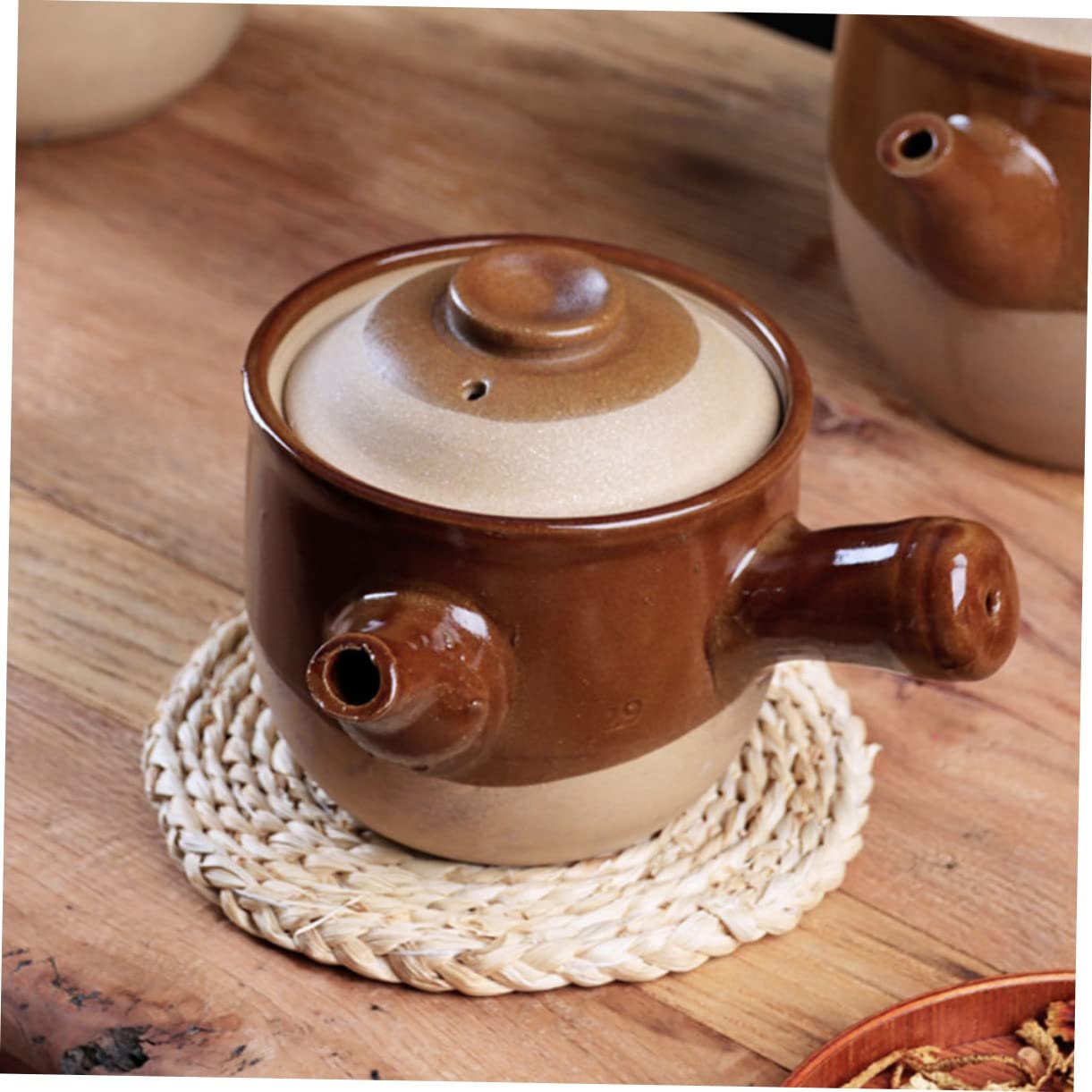 Ківш для ліків Ciieeo глиняний з антипригарним покриттям та ергономічною ручкою, фото №8