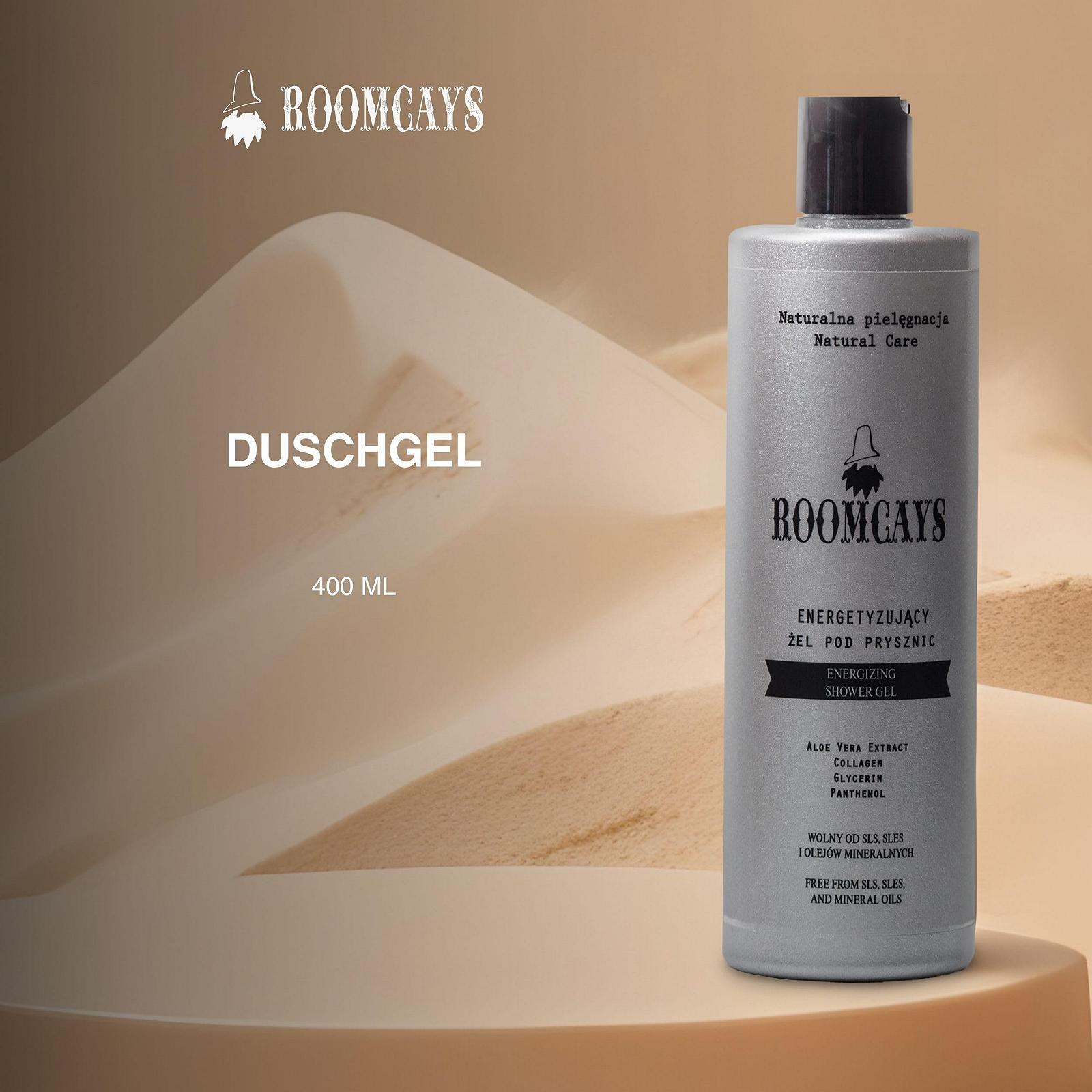 Гель для душу чоловічий з екстрактом алое вера та колагеном без SLS 400 мл, фото №6