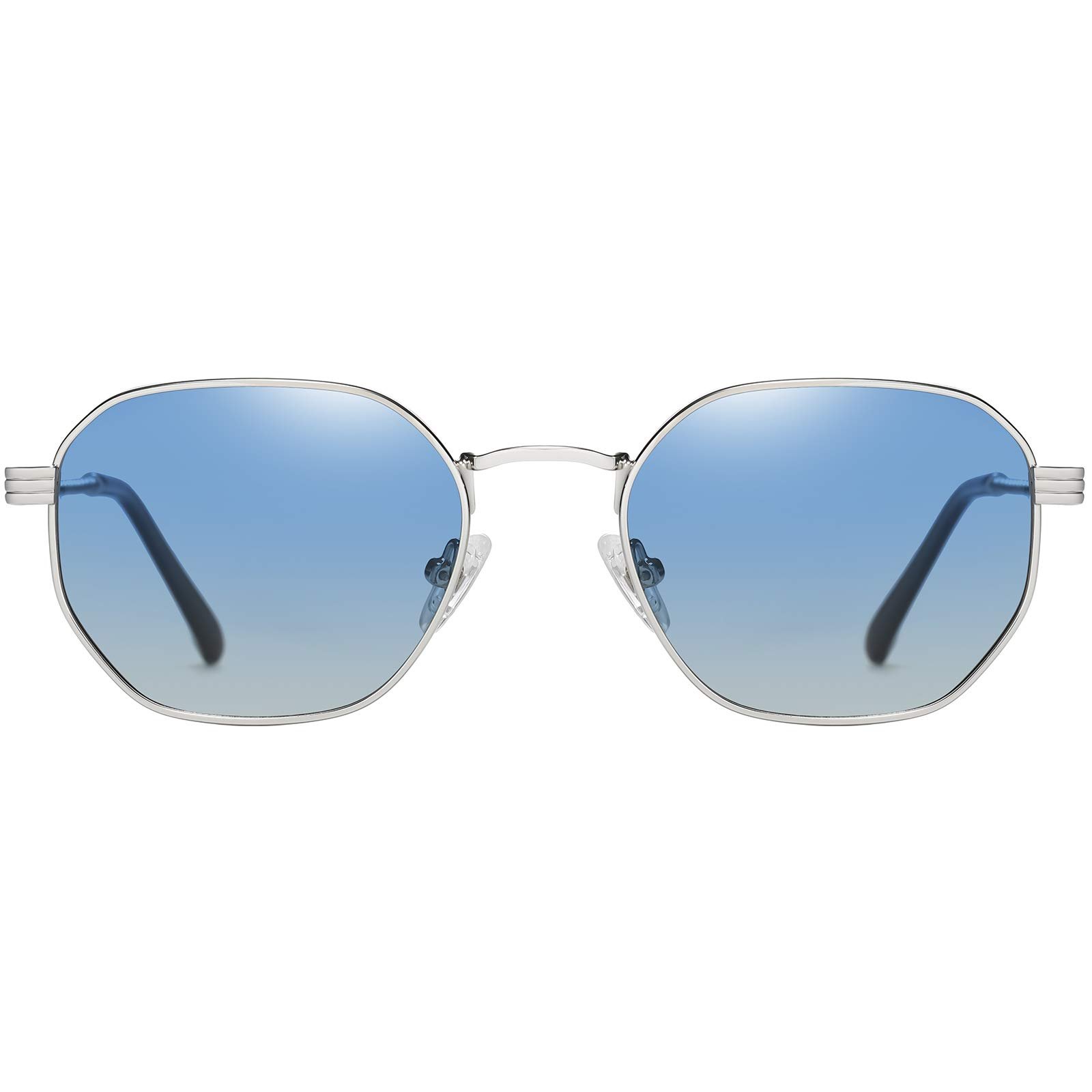 Сонцезахисні окуляри Чоловічі H HELMUT JUST Ультралегкі UV400 CAT 3 Ретро Металева оправа Поляризовані Унісекс, фото №8