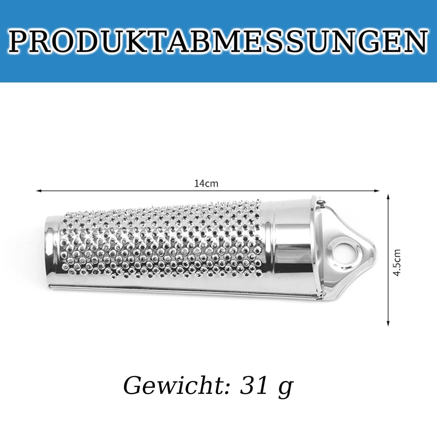 Терка для мускатного горіха з контейнером, фото №2