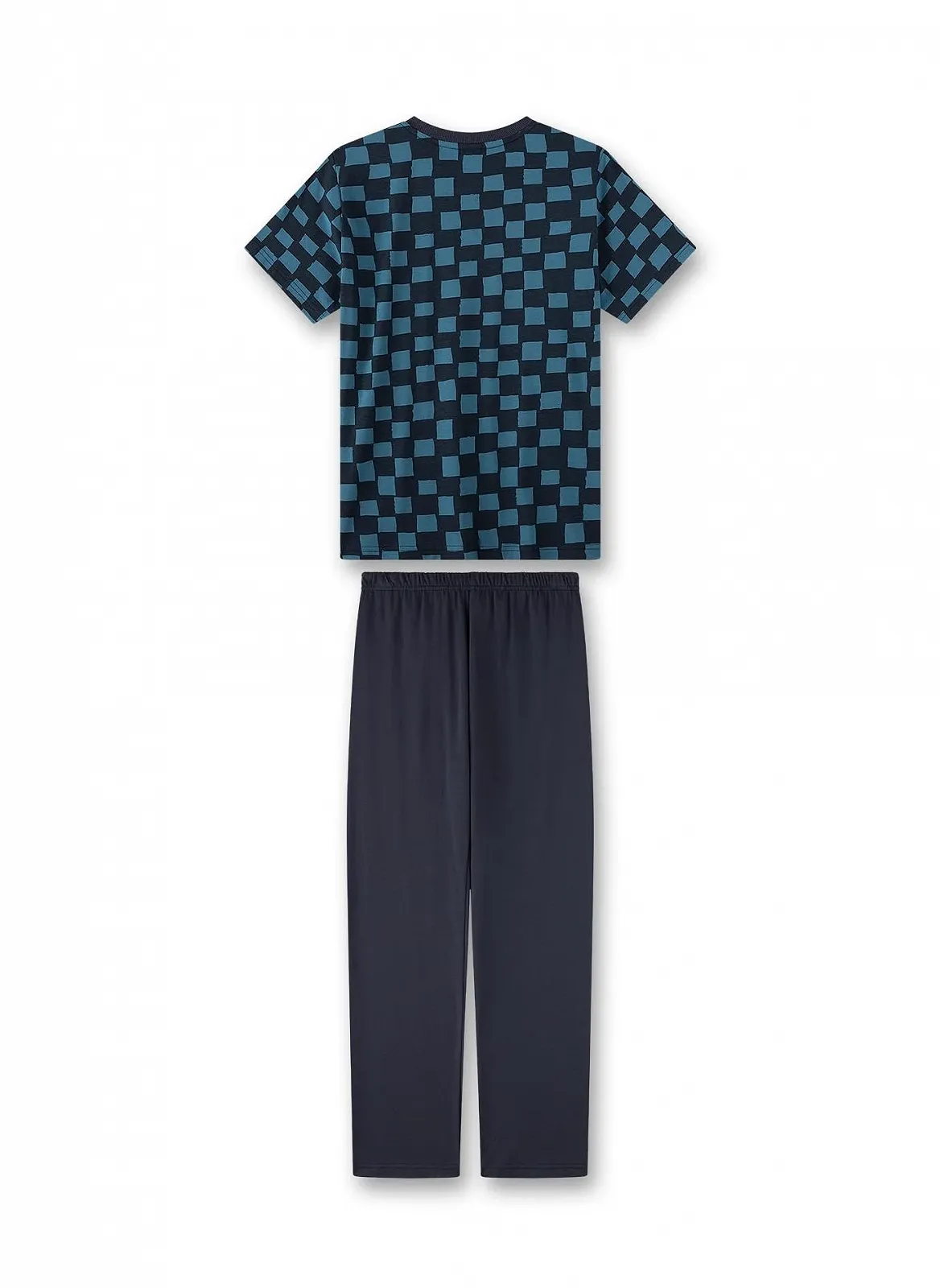 Комплект піжамний Sanetta для хлопчиків, шорти, синій, фото №2