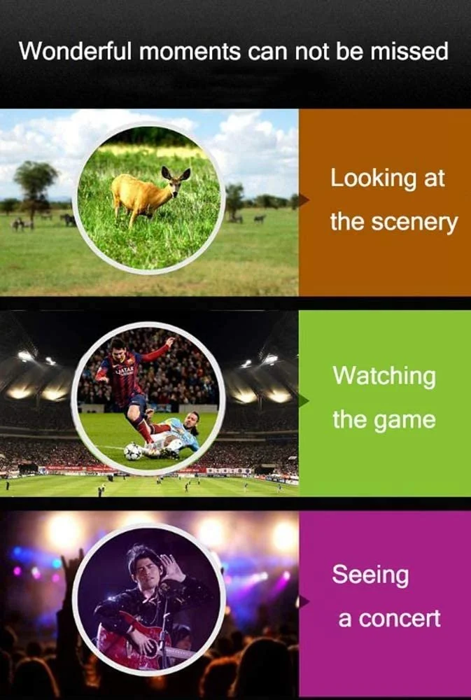 Бінокль Міні портативний Full Optical Lens Water, фото №5