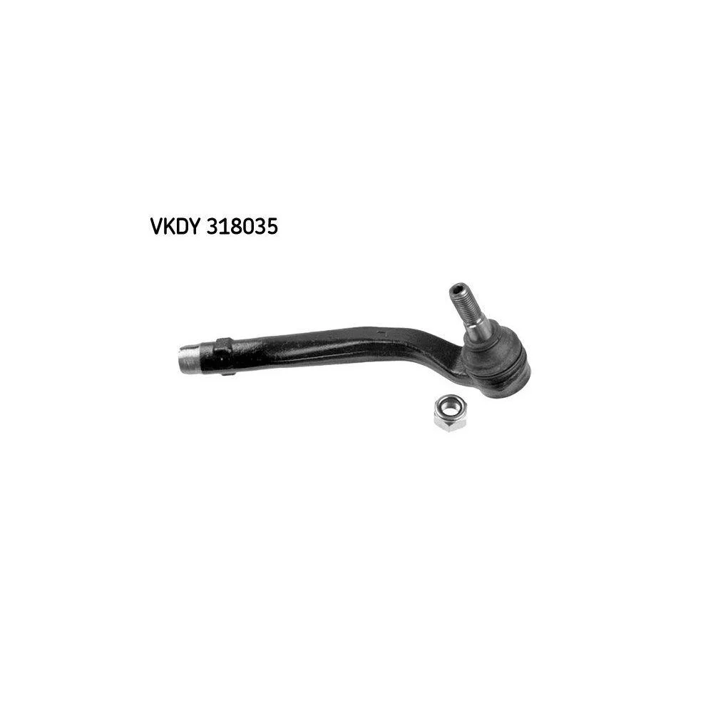 Наконечник рульової тяги SKF VKDY 318035 для MERCEDES-BENZ передній міст зліва, фото №1