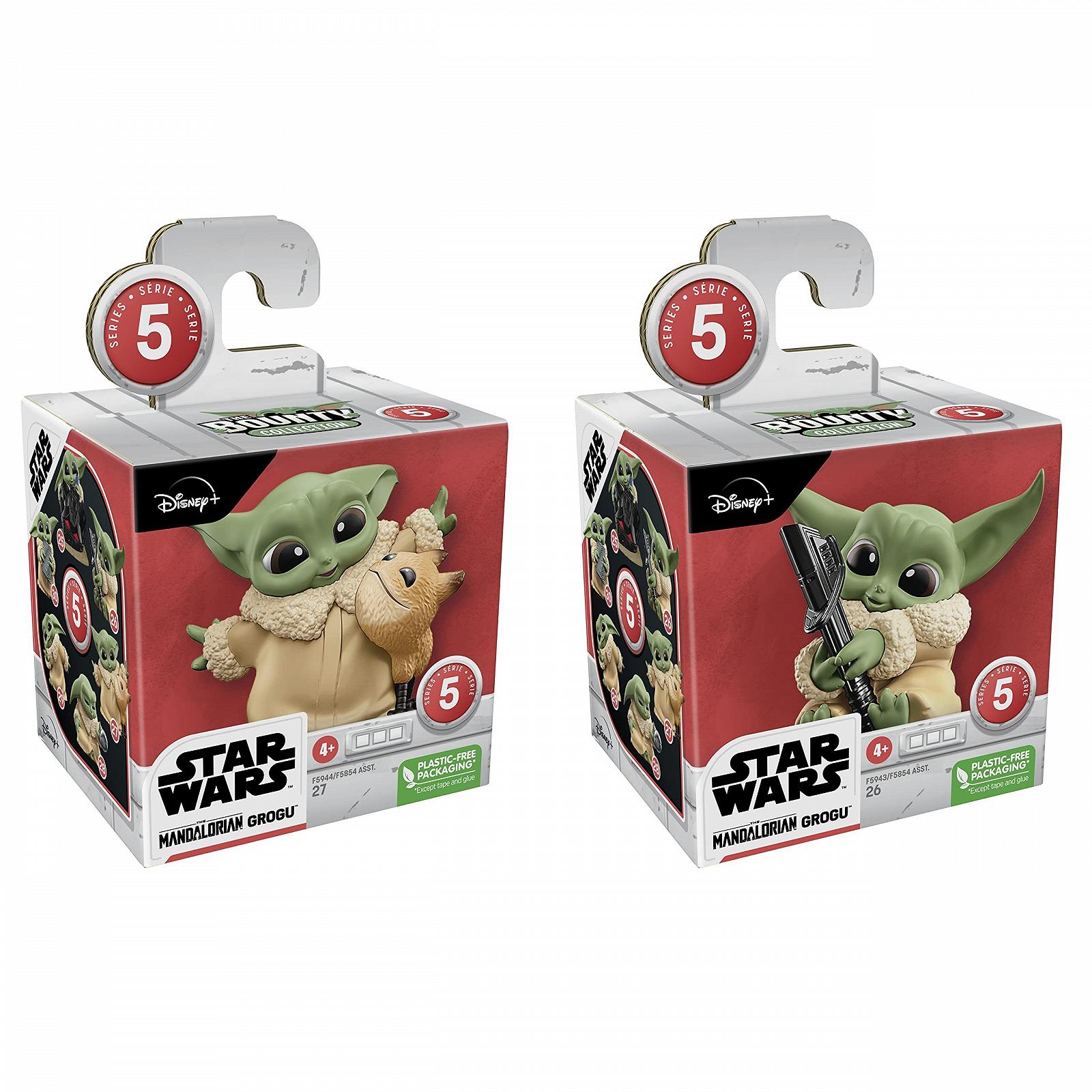 Фигурки Star Wars The Bounty Collection Grogu 5,5 см, 2 шт., фото №5