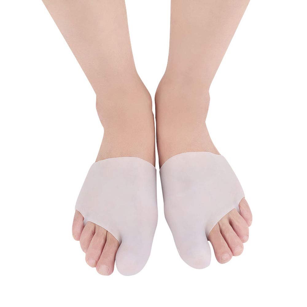 Захисний силіконовий протектор для плеснової кістки великого розміру для подушечки передньої частини стопи Hallux Valgus Relief, фото №2