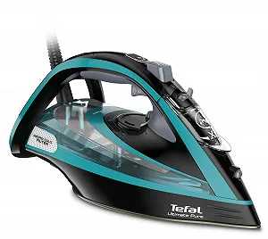 Паровой утюг Tefal Ultimate Pure FV9844 3200 Вт 0.35 л Black/Turquoise - Фото 1