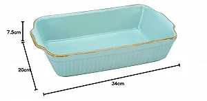 Форма для запекания CreaTable Classic Black & White 23532 Каменная керамика Овальная Черно-белая synthetic.ua - Фото 1