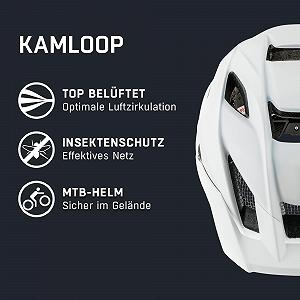 Шлем ALPINA Kamloop регулируемый, легкий и безопасный fullface велосипедный шлем с подбородком для взрослых synthetic.ua - Фото 1