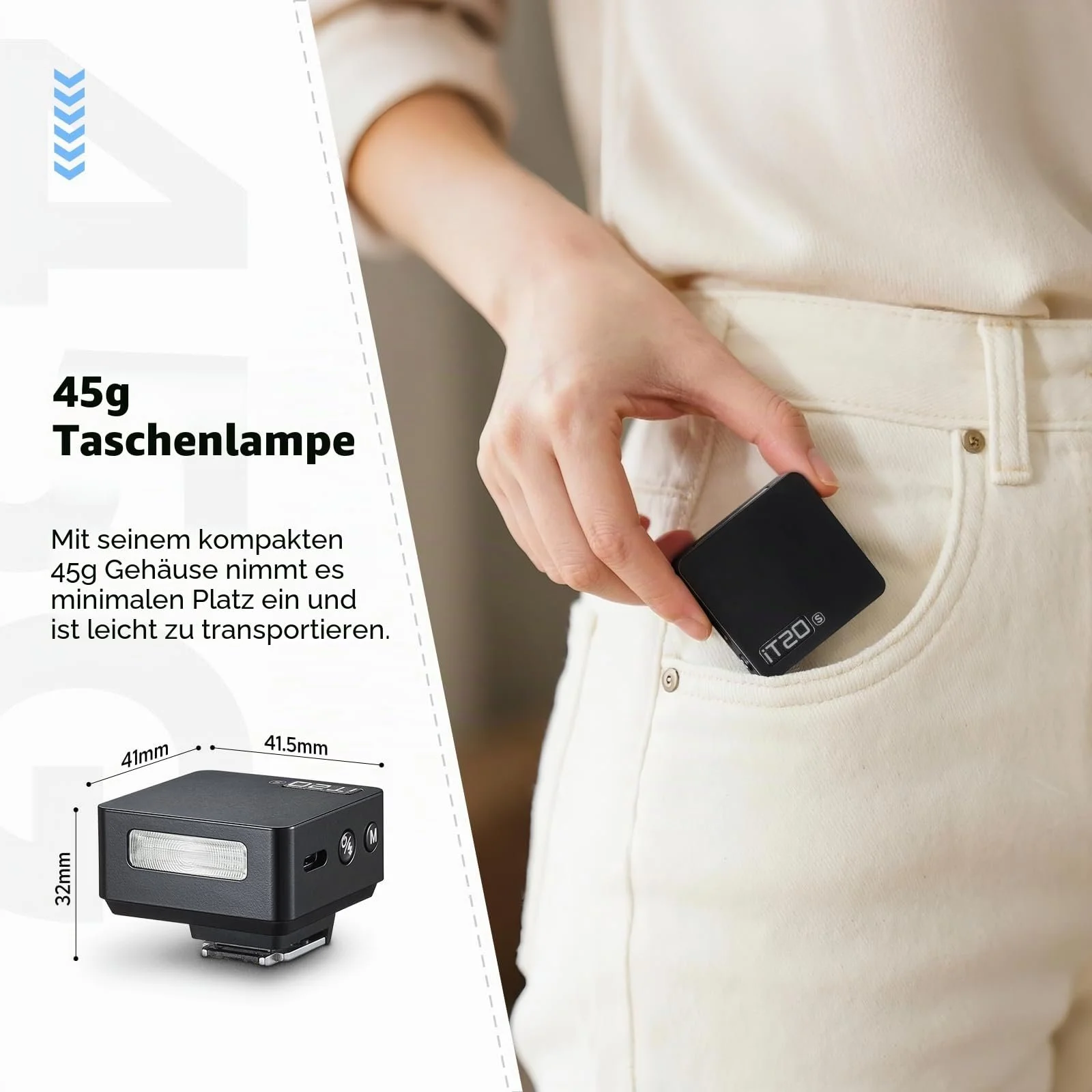 Накамерная вспышка Godox IT20 S Mini для камер Sony TTL 7.4В/300мАч Магнитные аксессуары, фото №4 Накамерная вспышка Godox IT20 S Mini для камер Sony TTL 7.4В/300мАч Магнитные аксессуары, фото №4