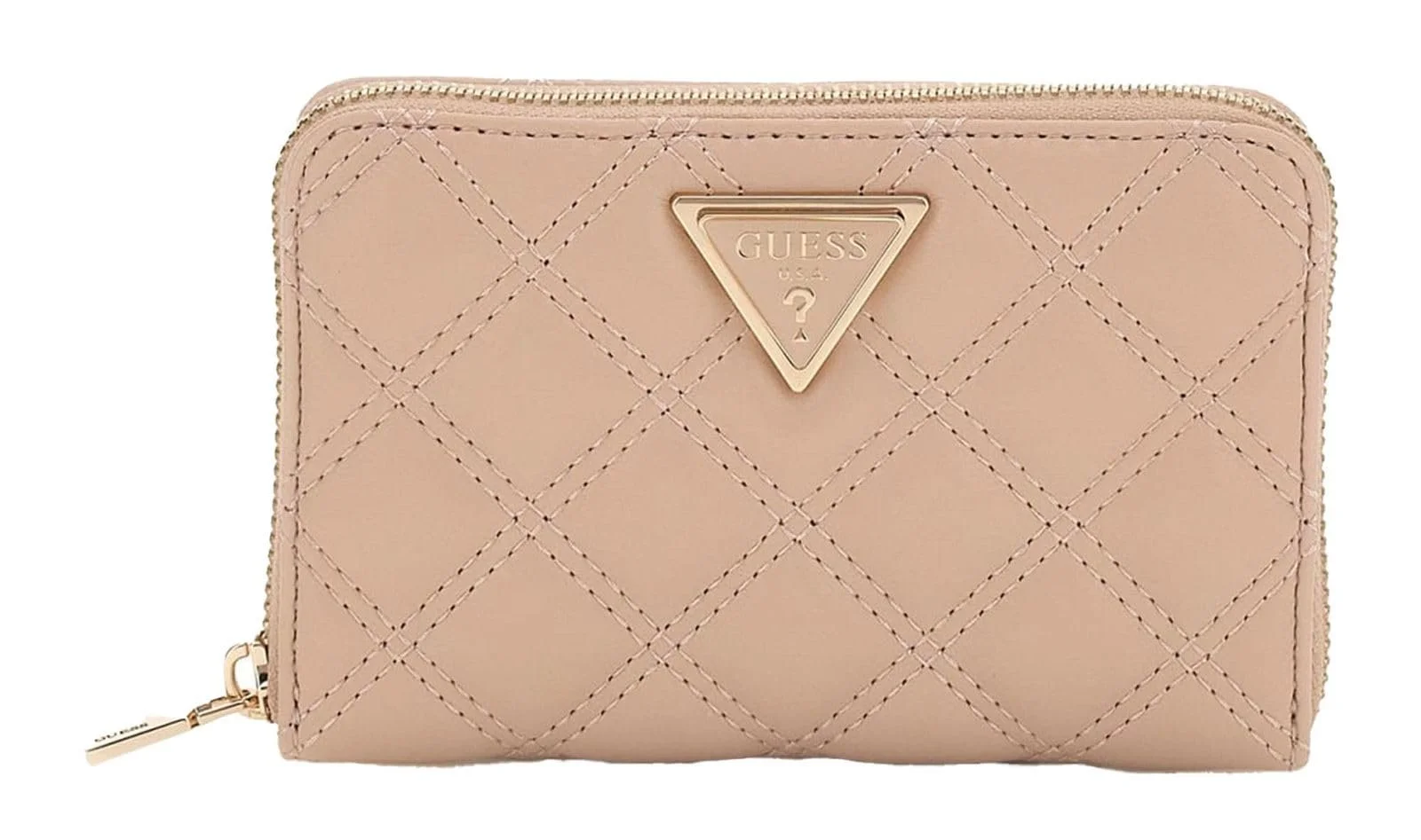 Гаманець GUESS Giully SLG Zip Around Світло-бежевий, фото №1
