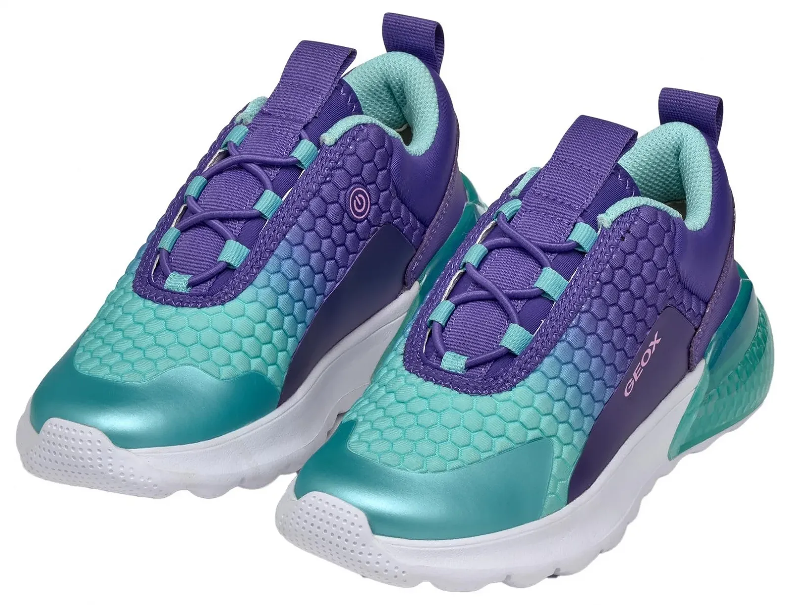 Кроссовки Geox J Activart Illuminus для девочки, фото №8