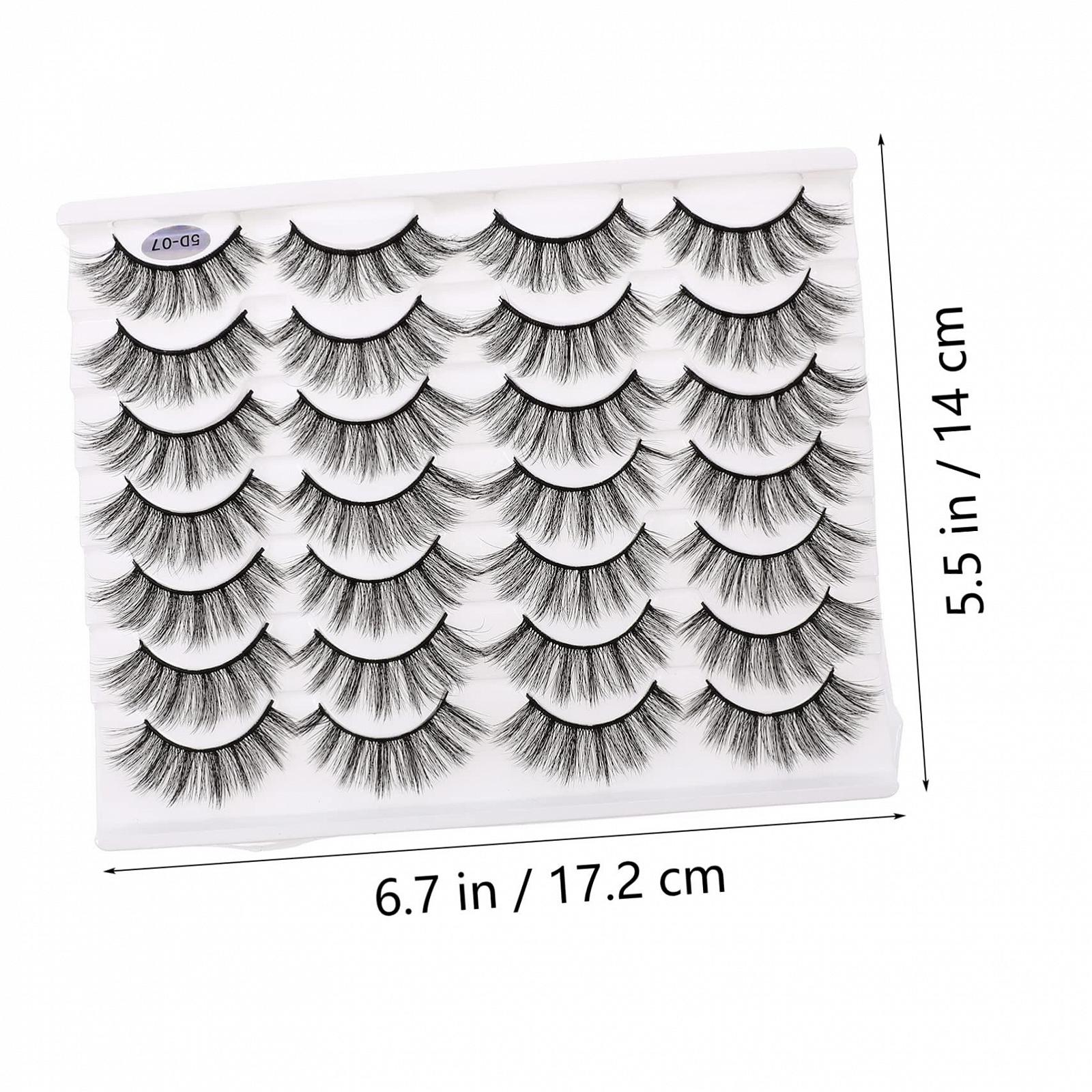 Ресницы Angoily 8 Boxes 5D No Glue Reusable Chemical Fibre, фото №4