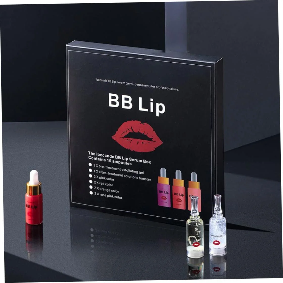 Сироватка для губ BB Набір пігментів для губ, фото №4
