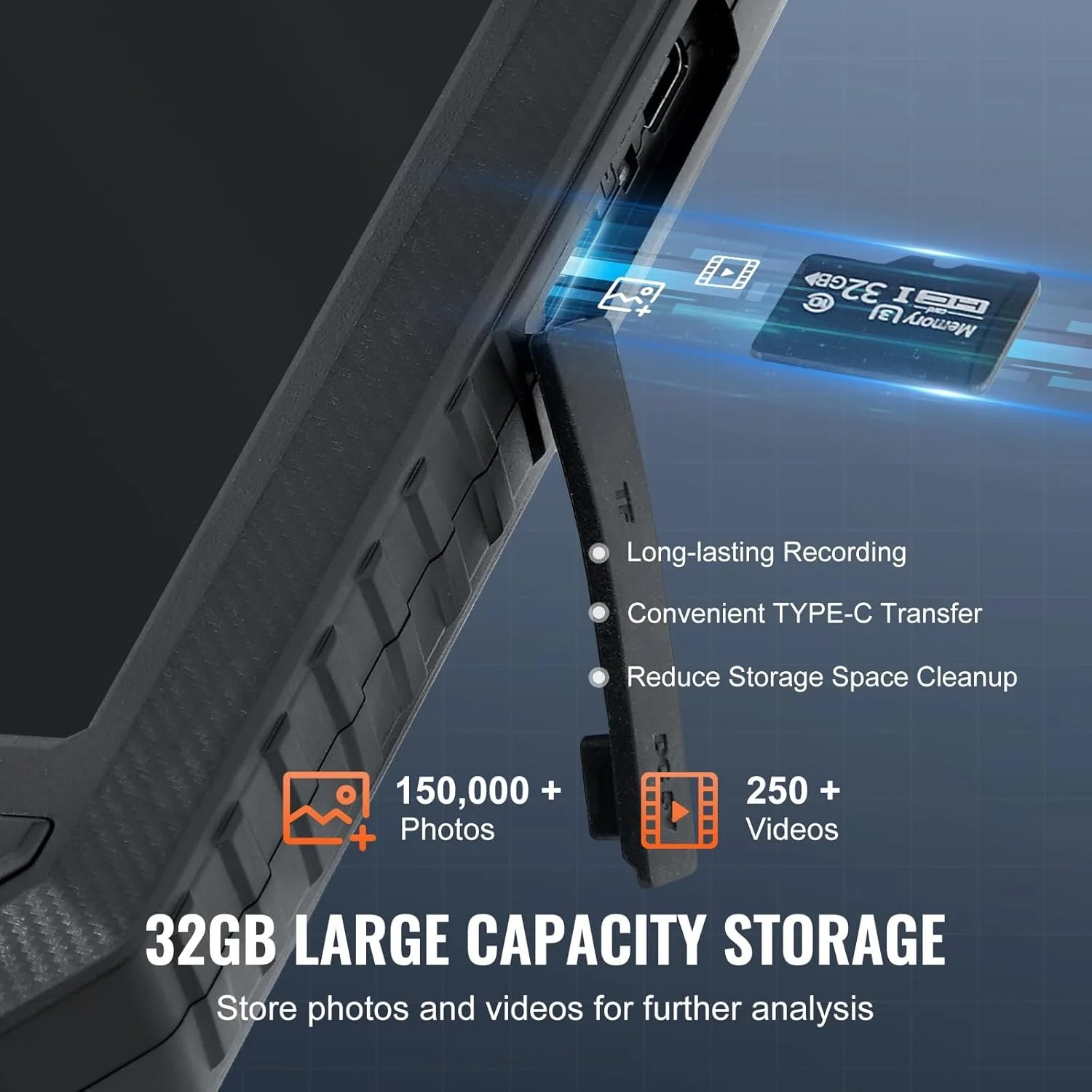 Эндоскоп VEVOR 5003 / IPS / Full HD / IP67, фото №4