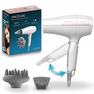 Фен Cecotec IoniCare Power&Go Heaven дорожній складаний, 2000 Вт, 2 температури, 2 швидкості, функція холодного повітря, з концентратором і дифузором - Фото 1