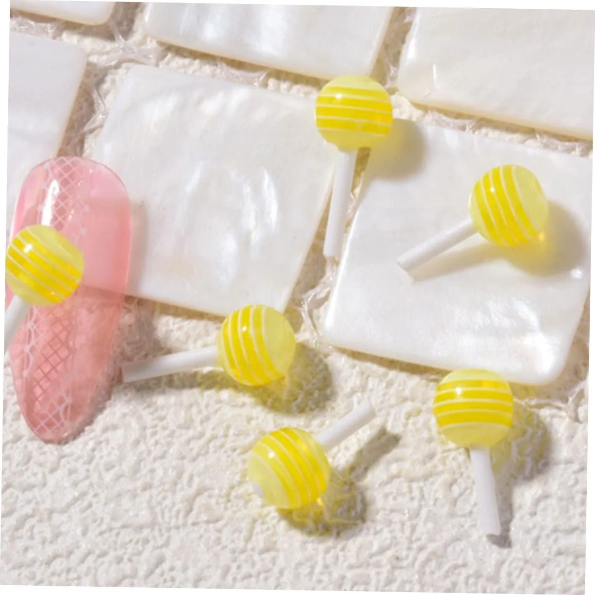 Прикраси для нігтів Цукерки Beavorty 75 шт. Барвисті прикраси, фото №2