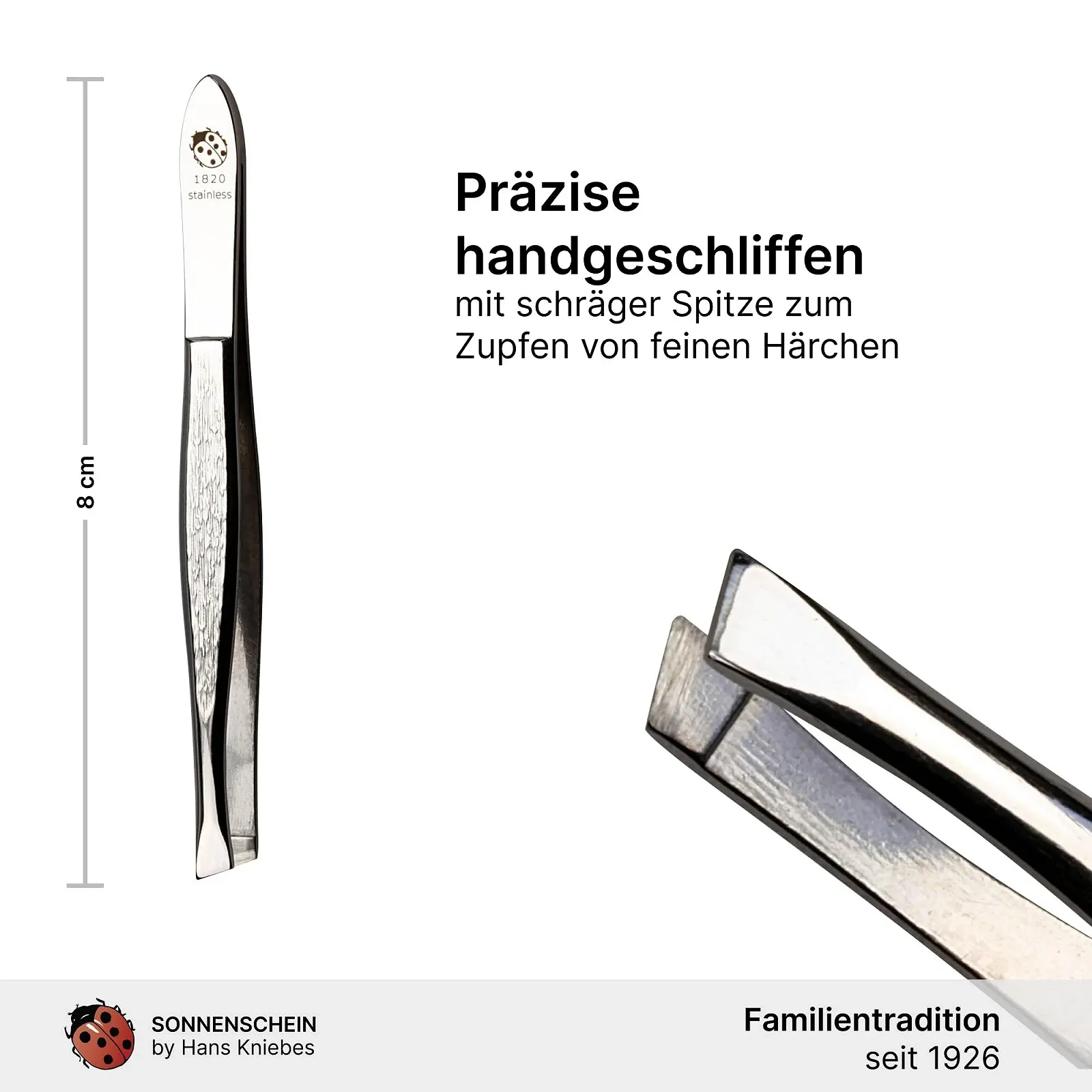 Набір для манікюру Sonnenschein by Hans Kniebes 3 предмети Cobalt Blue, фото №5