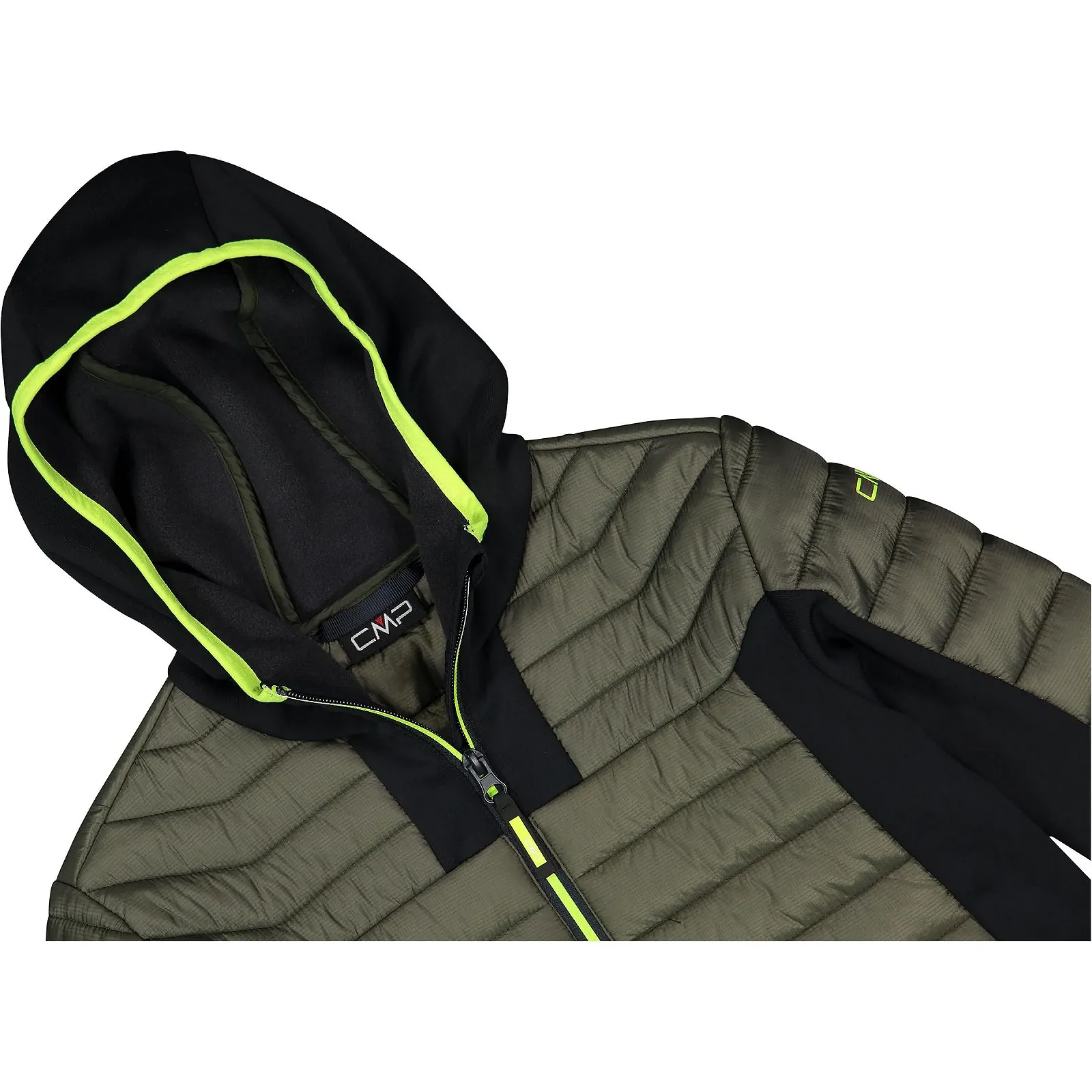 Куртка CMP Детская Гибридная С Фиксированным Капюшоном, фото №3 Куртка CMP Детская Гибридная С Фиксированным Капюшоном, фото №3