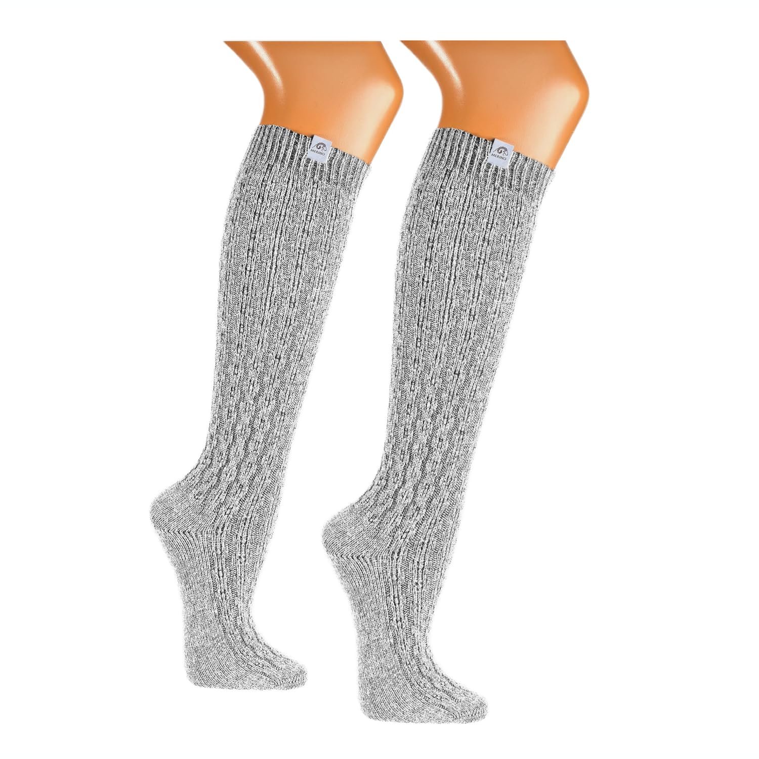 Классические носки из мериносовой шерсти для женщин и мужчин, гольфы, треккинговые носки с элегантным вязаным узором, кружево ручной работы, фото №1