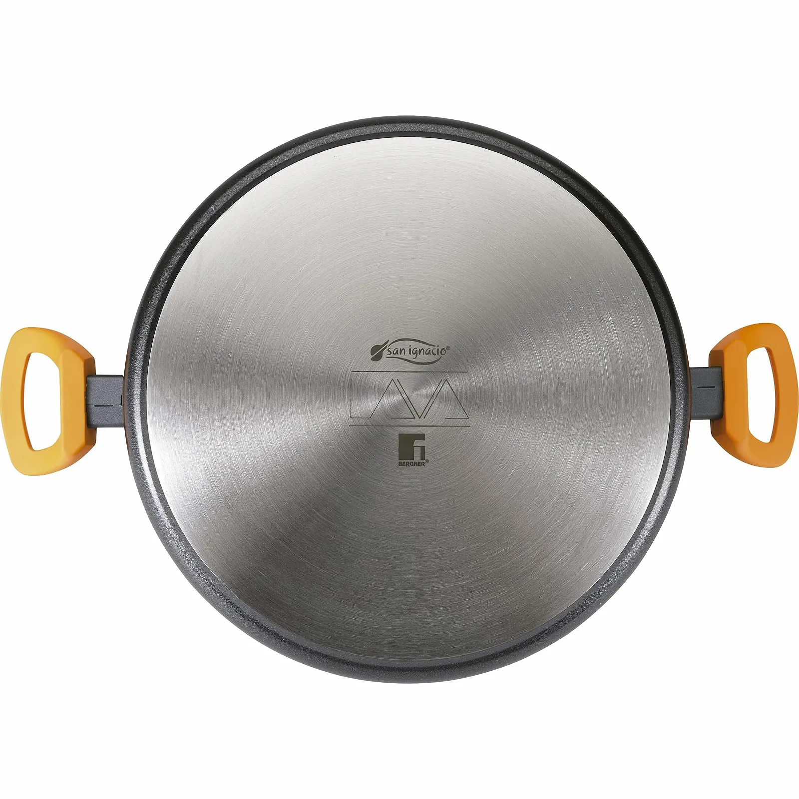 Форма для запікання з кришкою San Ignacio Lava 28 см алюмінієва сіра, фото №1