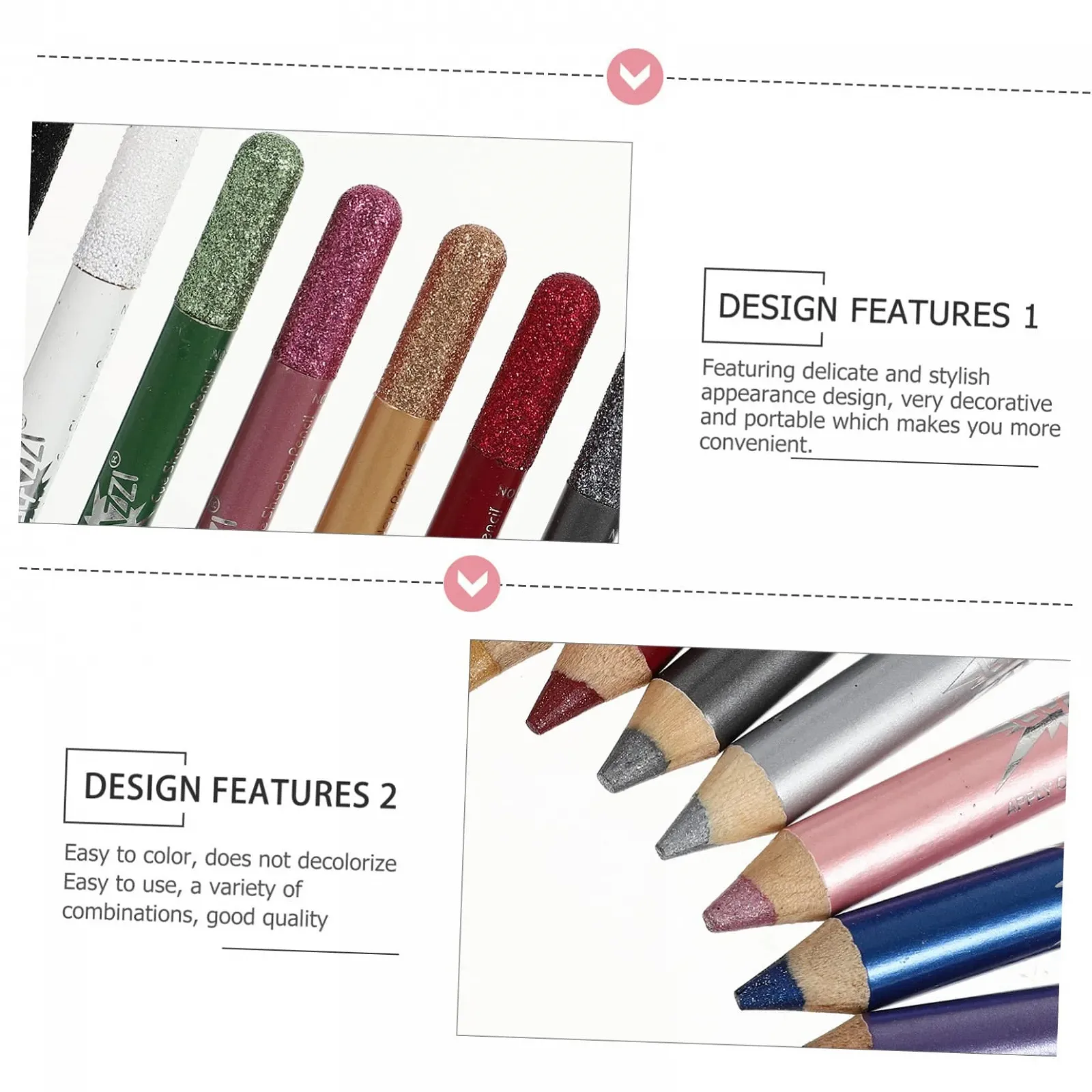 Олівець для очей DOITOOL Перламутровий, фото №3 Олівець для очей DOITOOL Перламутровий, фото №3