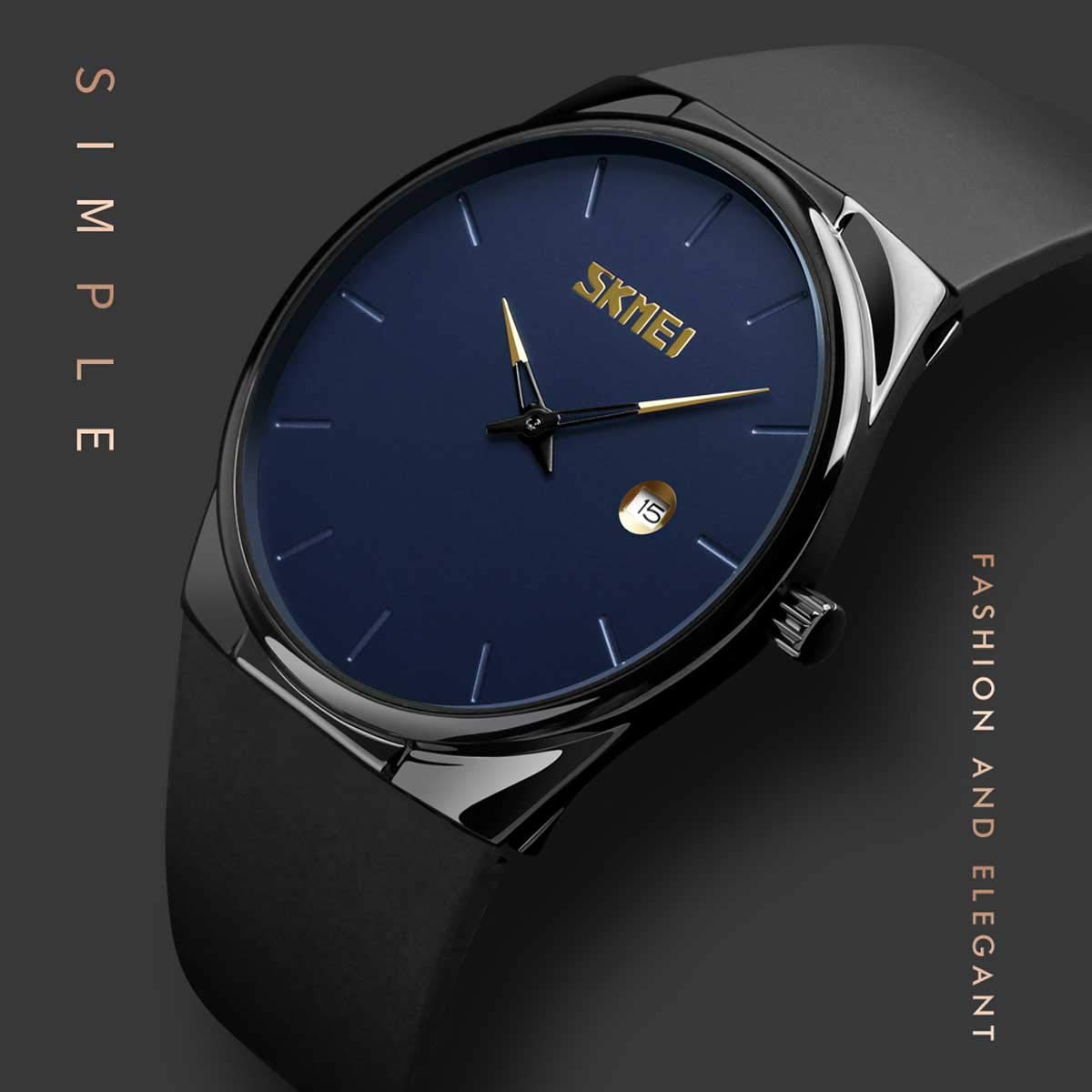Чоловічий годинник findtime Minimalist Ultra Thin Quartz Date Display, фото №2