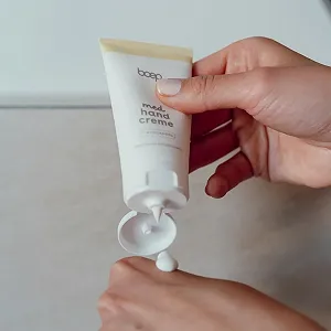 Крем для рук boep med Увлажняющий крем без отдушек для очень чувствительной, сухой и раздраженной кожи рук для ухода за кожей при нейродермите, псориазе и экземе рук 40 мл synthetic.ua - Фото 1