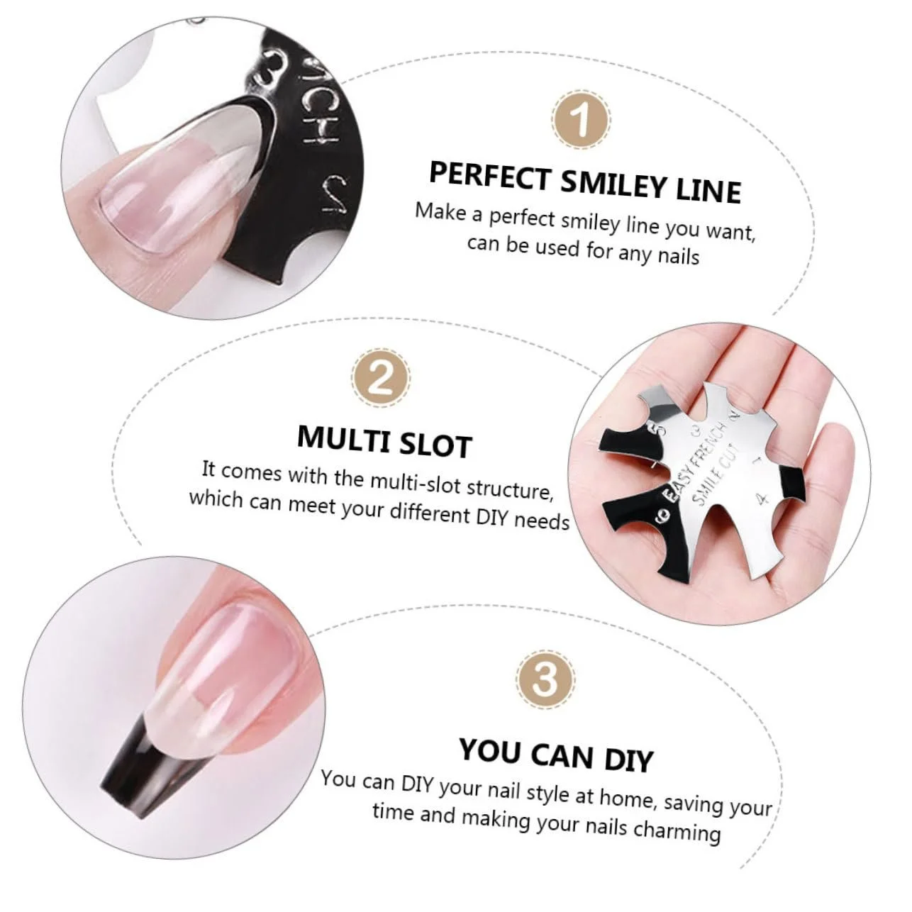 Набор трафаретов для маникюра PACKOVE 2 шт., фото №9 Набор трафаретов для маникюра PACKOVE 2 шт., фото №9