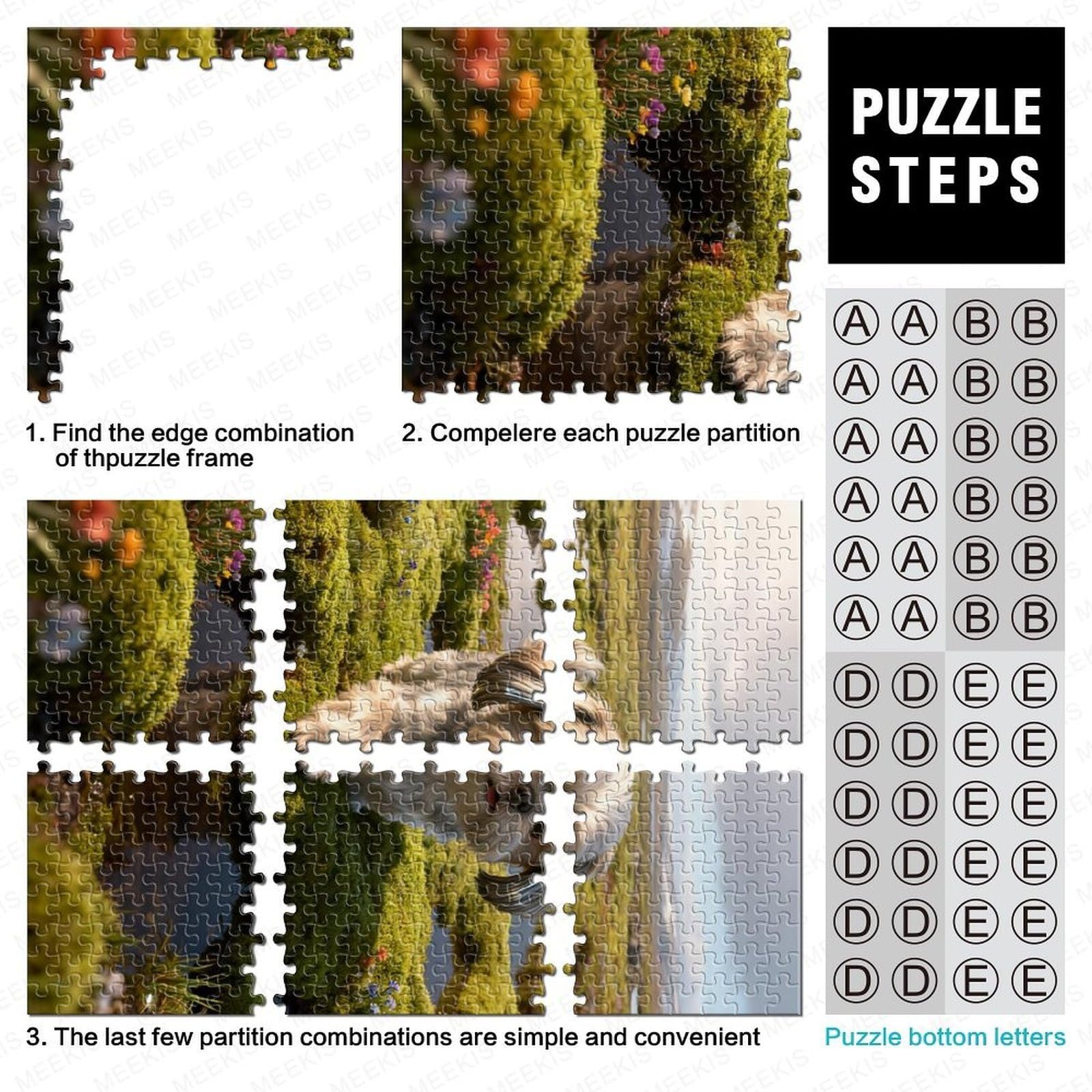 Пазл Shih Tzu Wetland Tundra 1000 деталей 38 x 26 см, фото №5