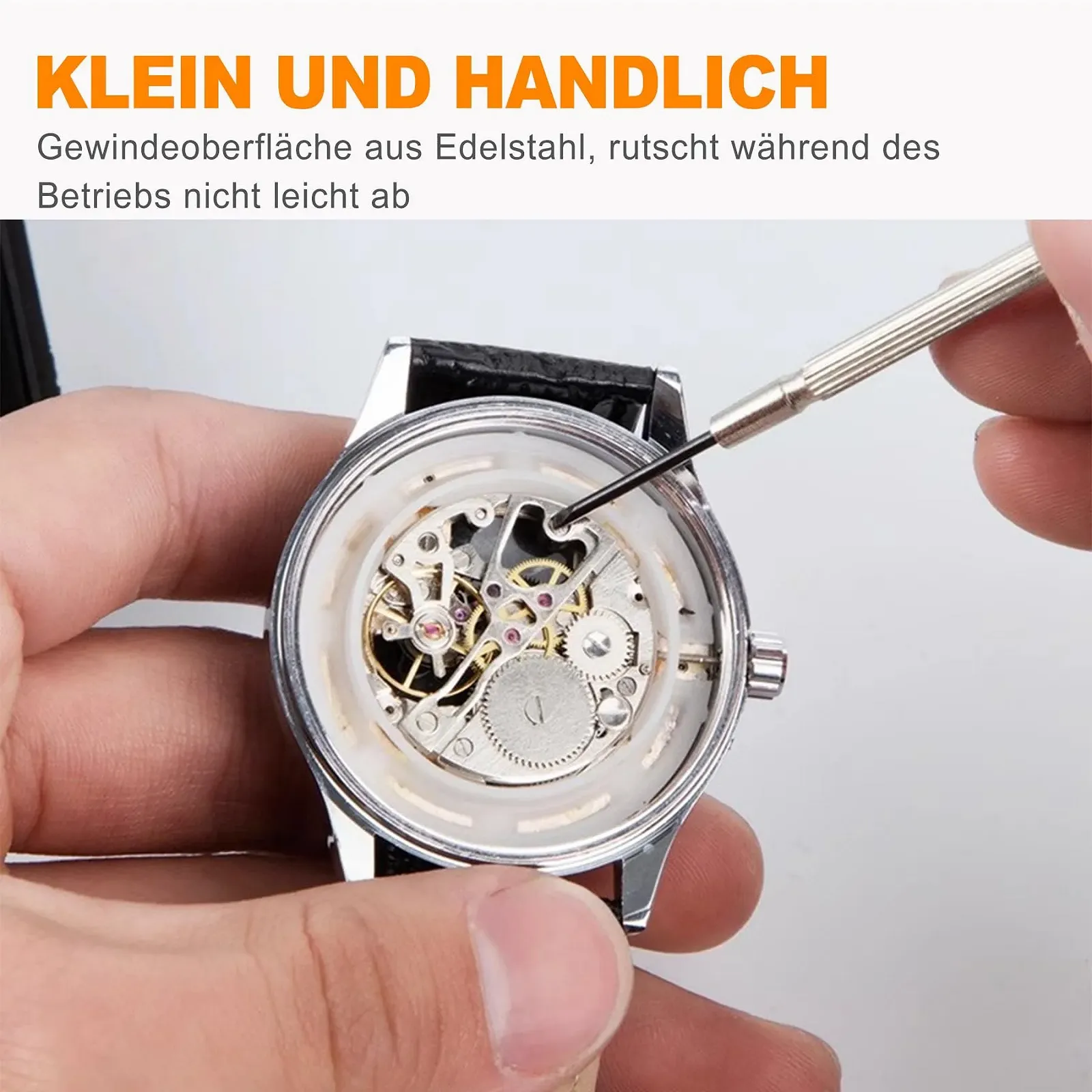 Набір прецизійних міні-викруток 11 в 1 для годинників та окулярів, фото №4