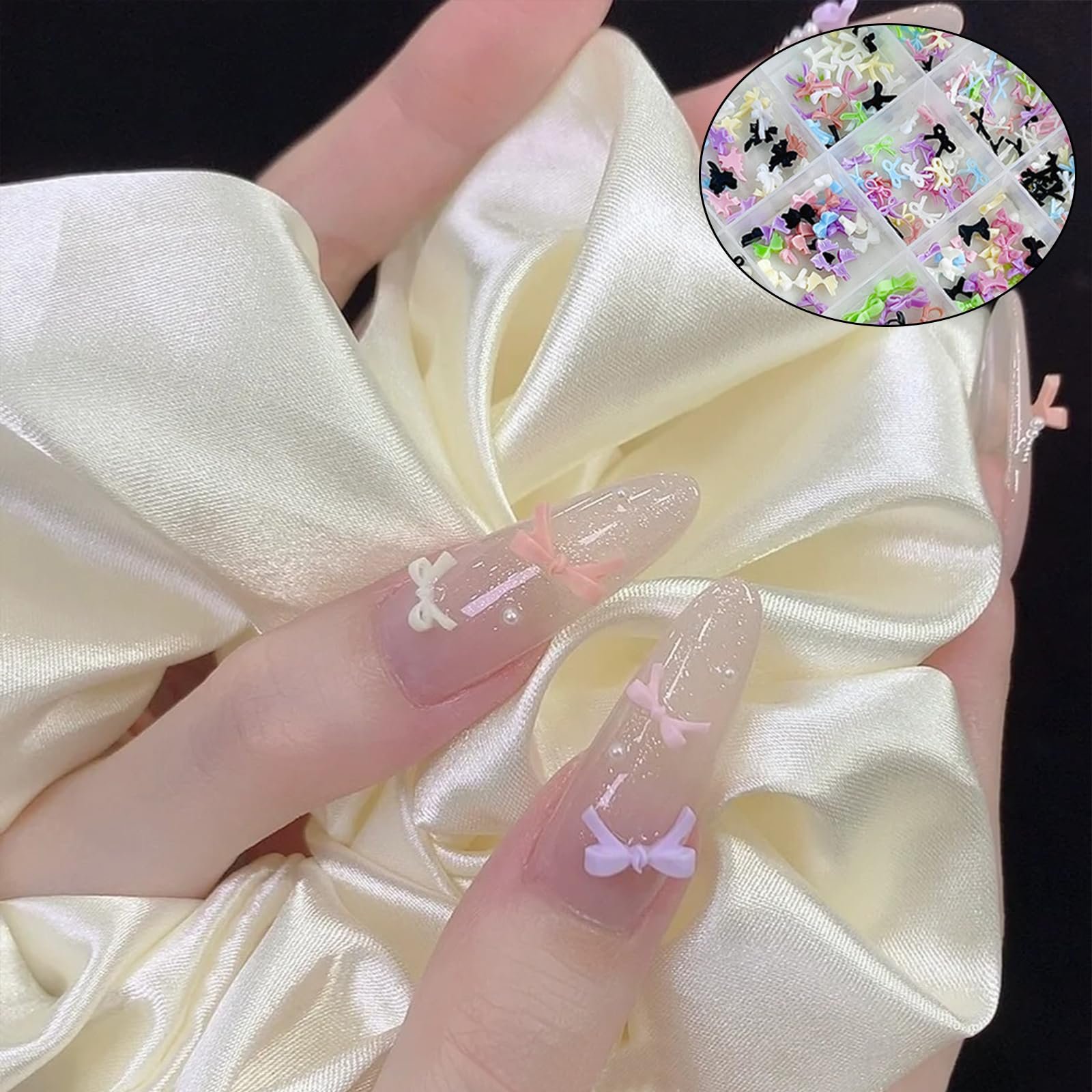 Прикраса для нігтів, пачка з 300 підвісок, фото №6