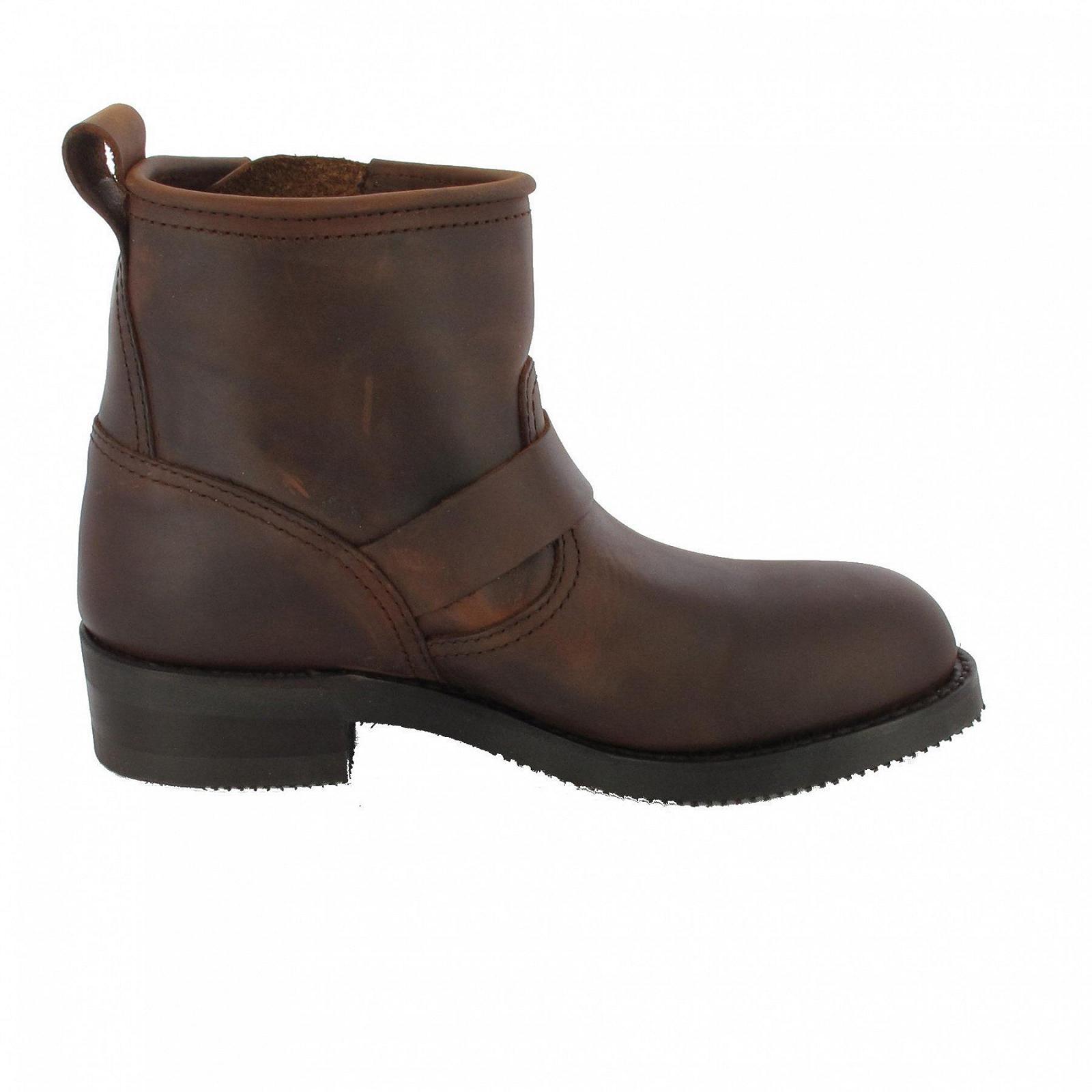 Унисекс Байкерские Сапоги Sendra Boots 2976 Инженерные Сапоги Кожаные Мотоциклетные Сапоги, фото №4
