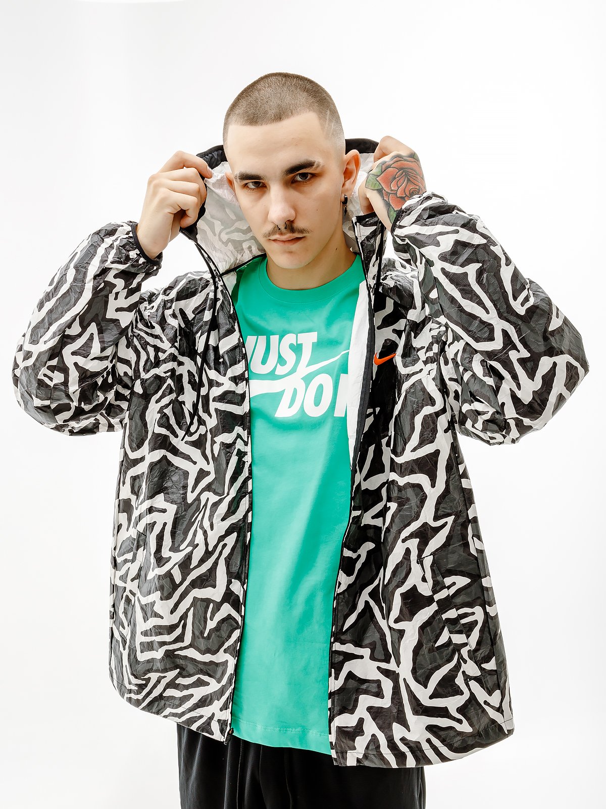 Куртка Nike NSW TREND JKT AOP L, фото №1