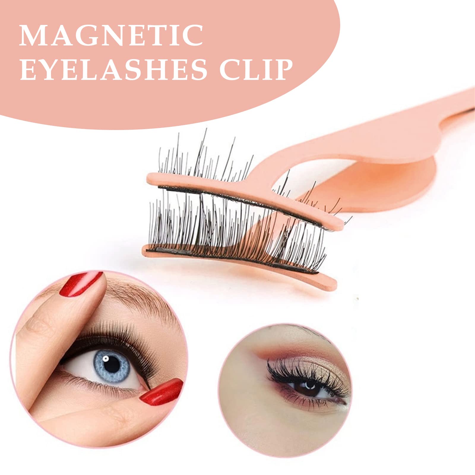 Аплікатор WLLHYF Eyelash Applicator для накладних вій DIY із нержавіючої сталі Рожеве золото, фото №7