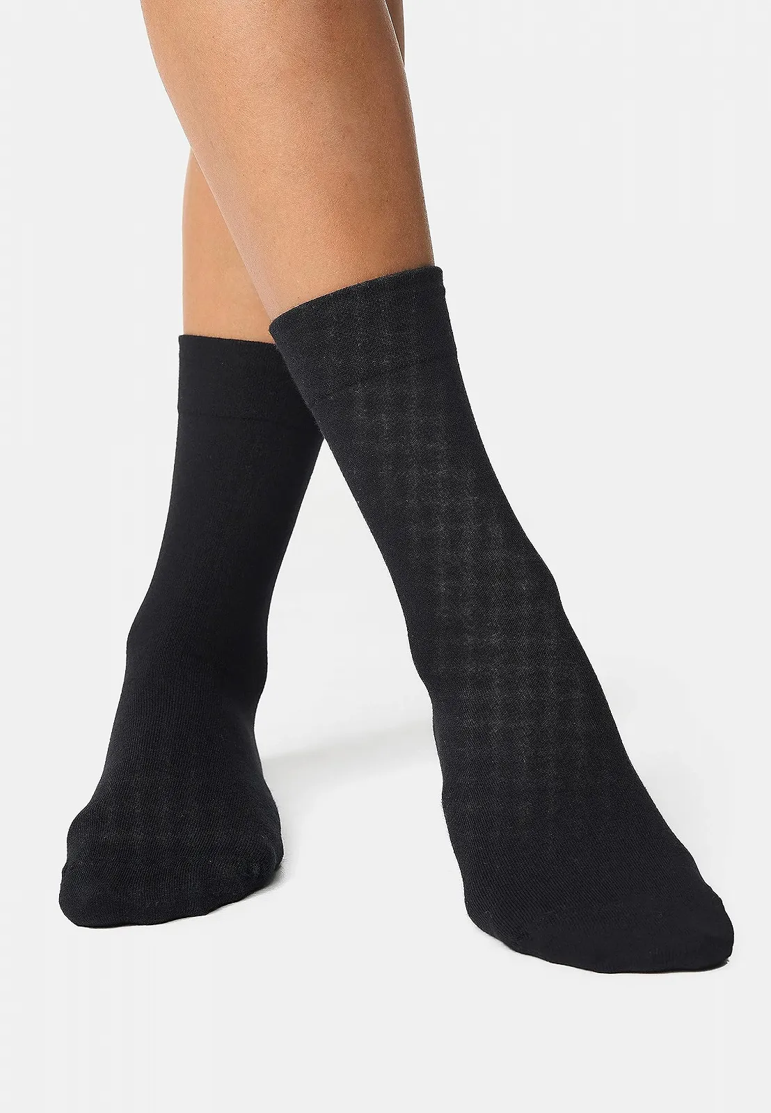 Високі шкарпетки Nur Die 98% Cotton з комфортним поясом, дихаючі та зручні, фото №2