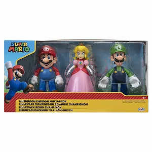 Набір фігурок Jakks Pacific Super Mario Mushroom Kingdom Pack 64511 11 см Multi-Colour - Фото 1