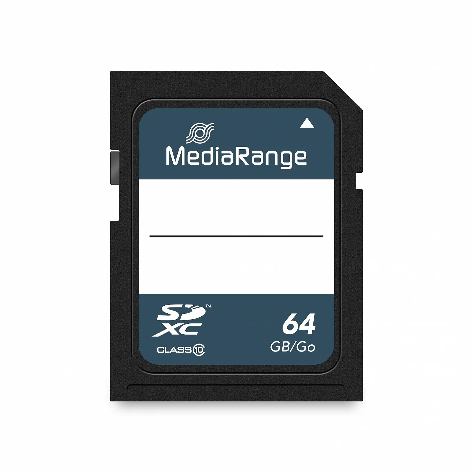 Карта пам'яті MediaRange MR962 64GB SDXC Class 10 Red/Black, фото №1 Карта пам'яті MediaRange MR962 64GB SDXC Class 10 Red/Black, фото №1