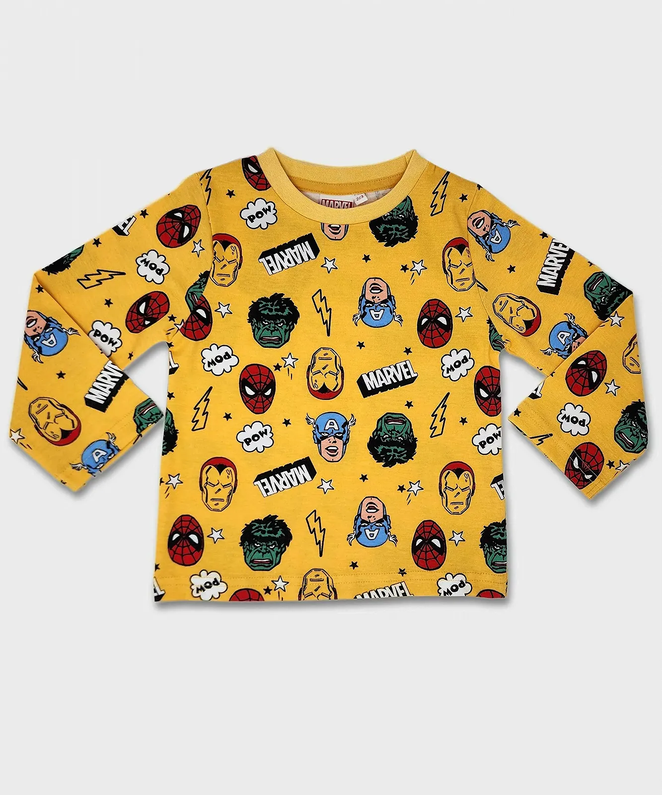 Піжама Marvel Spiderman Hulk Iron Man & Captain America З довгими рукавами, фото №6