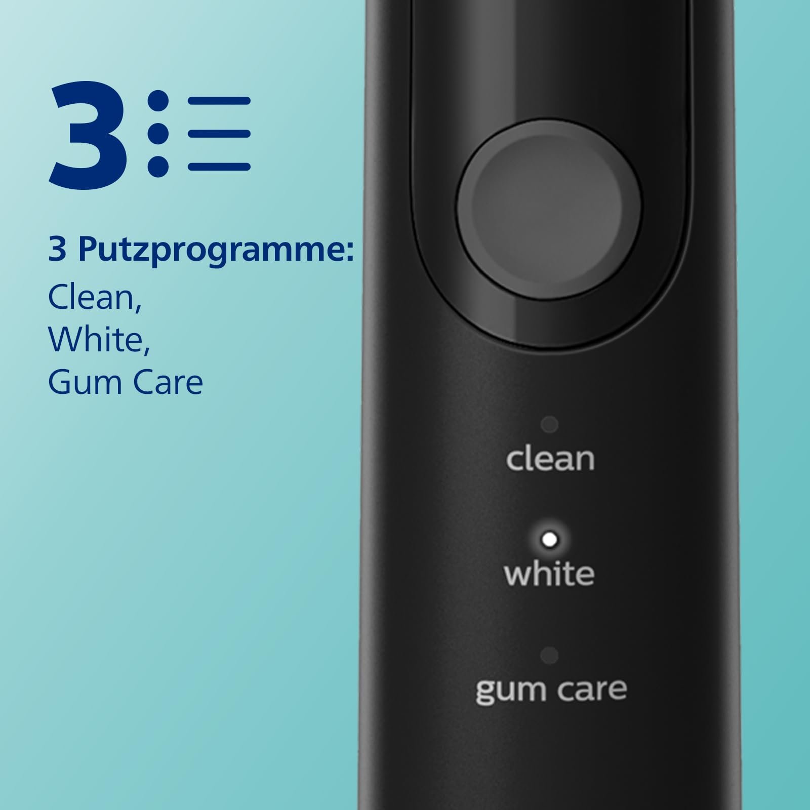 Зубная щетка электрическая Philips Sonicare ProtectiveClean 5100 HX6850/57, 3 режима, датчик давления, таймер, черный, с дорожным футляром и УФ-очистителем, фото №6
