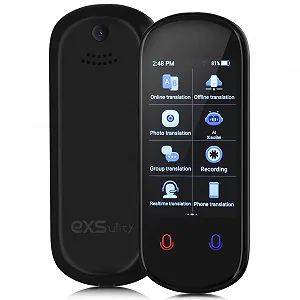 Устройство для голосового перевода 138 языков Онлайн фотографий 3,1-дюймовый HD сенсорный экран 1200 мАч в реальном времени - Фото 1