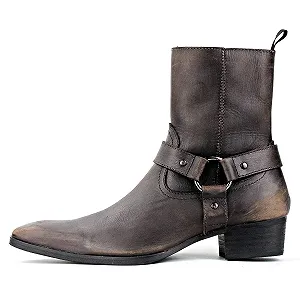 Челсі Чоботи Короткі Натуральна Шкіра CD-JY017-18-DE-R synthetic.ua - Фото 1