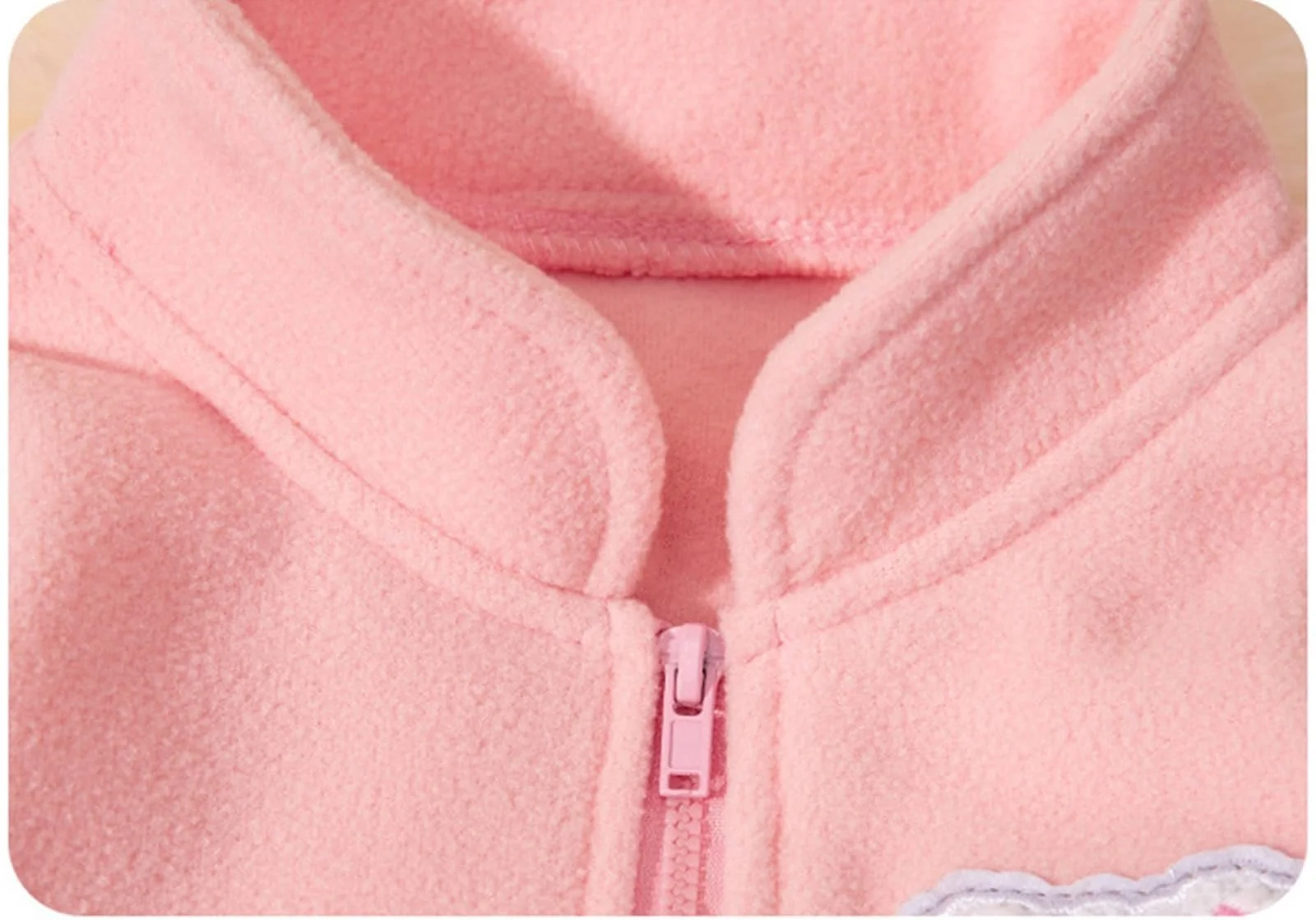 Куртка стеганая для девочек - для малышей, детей, маленьких девочек и мальчиков, верхняя одежда с мишкой, теплая флисовая зимняя куртка на молнии, фото №5 Куртка стеганая для девочек - для малышей, детей, маленьких девочек и мальчиков, верхняя одежда с мишкой, теплая флисовая зимняя куртка на молнии, фото №5