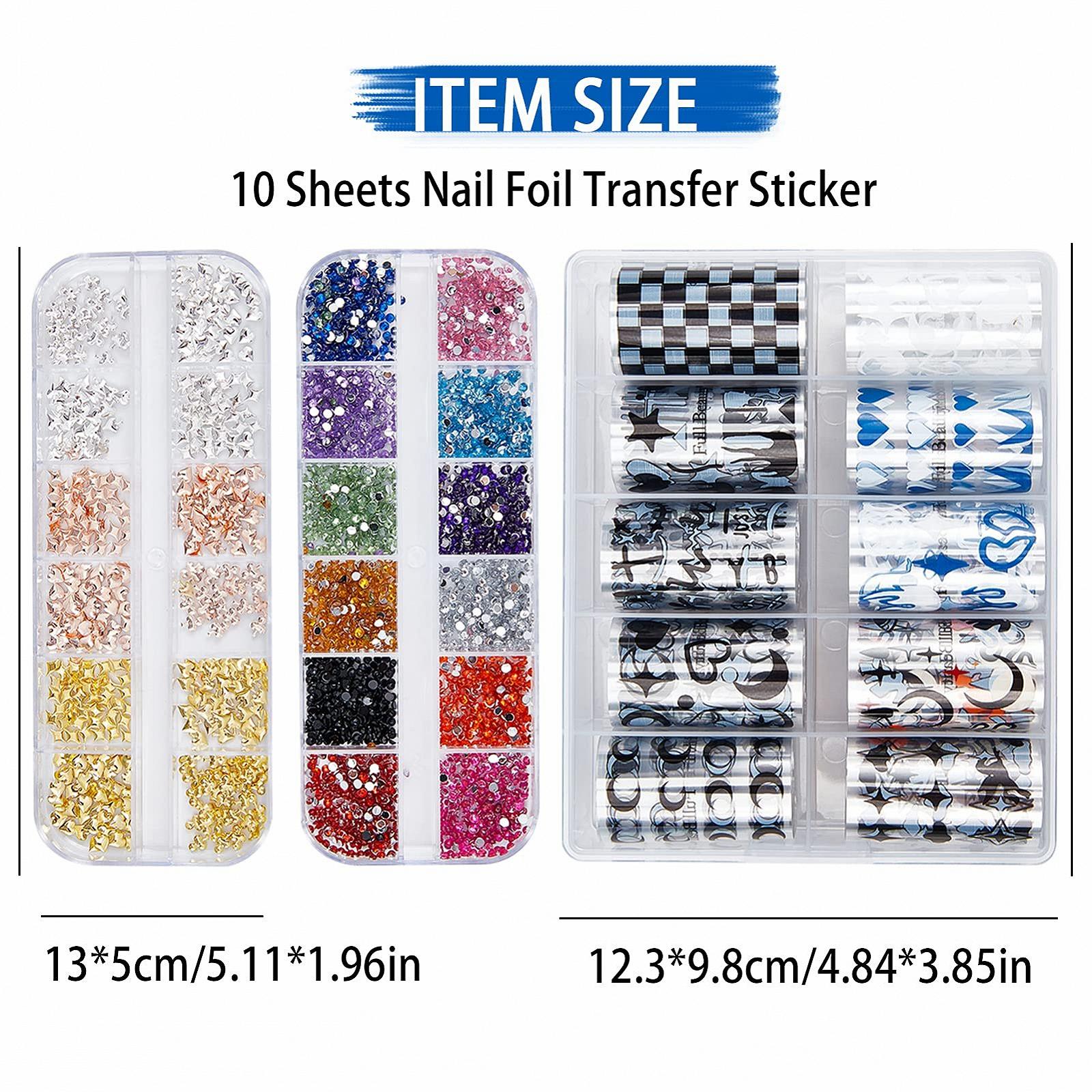 Набір для декорування нігтів NICENEEDED Діаманти, фото №2