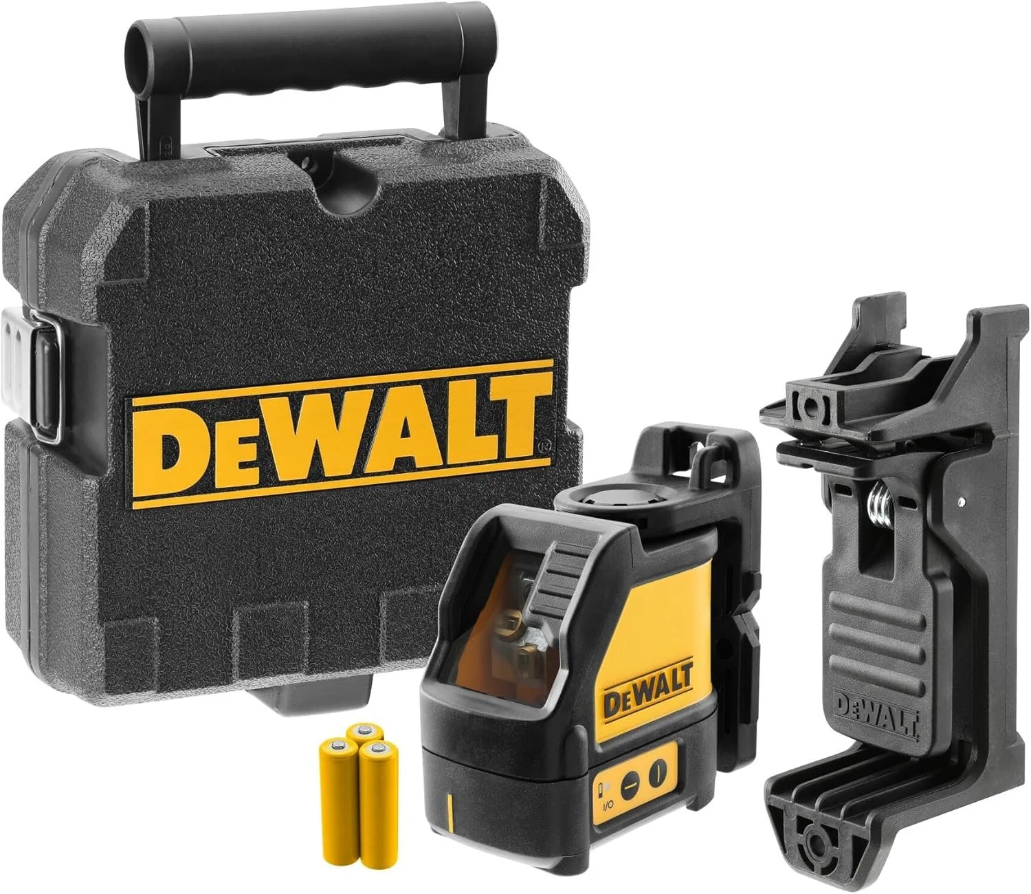Лазерний рівень Dewalt DW088KTRI-XJ Чорно-жовтий, фото №1