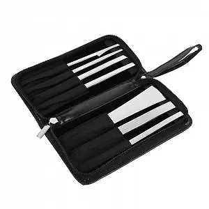 Набір інструментів для педикюру Healvian 7 предметів Срібло - Фото 1