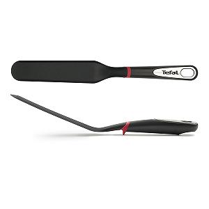Лопатка для блинов Tefal Ingenio K2060914 силиконовая Black 38,1 x 9,2 x 7,2 см - Фото 1