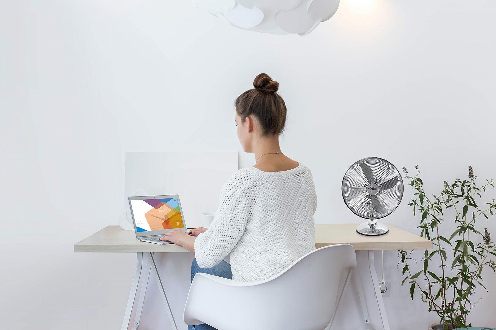 Вентилятор Suntec CoolBreeze 3000 Настольный 30 см хром, фото №7