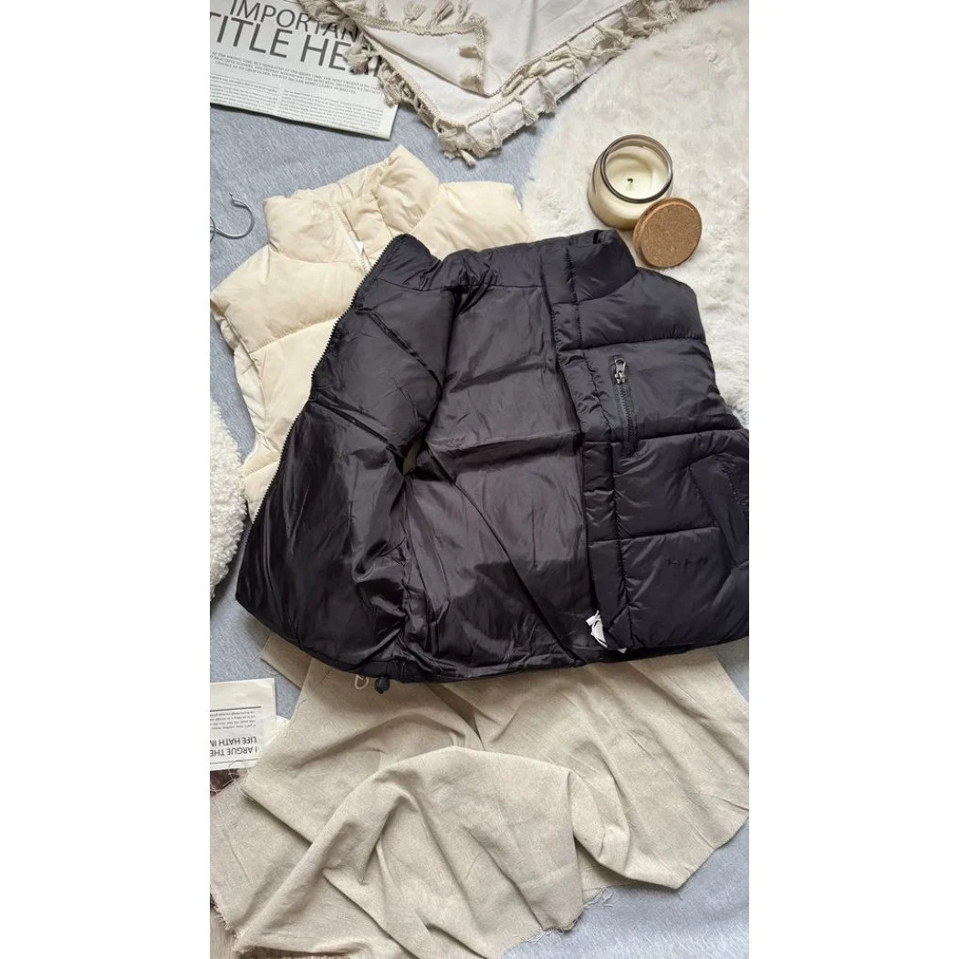 Жилетка дитяча демісезон від 100 до 150 см на бличкавці, чорна та біла жилет весна/осінь, фото №5